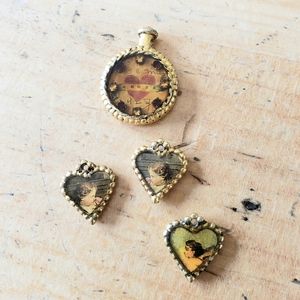 Misc. Pendants, earring